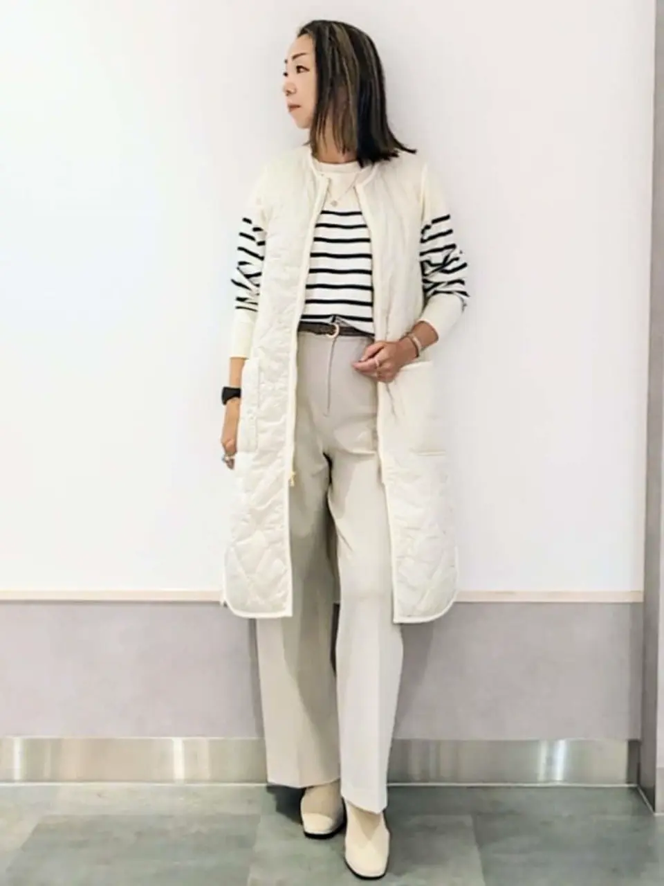 ONWARD CROSSET SELECT niwa コーディネート画像