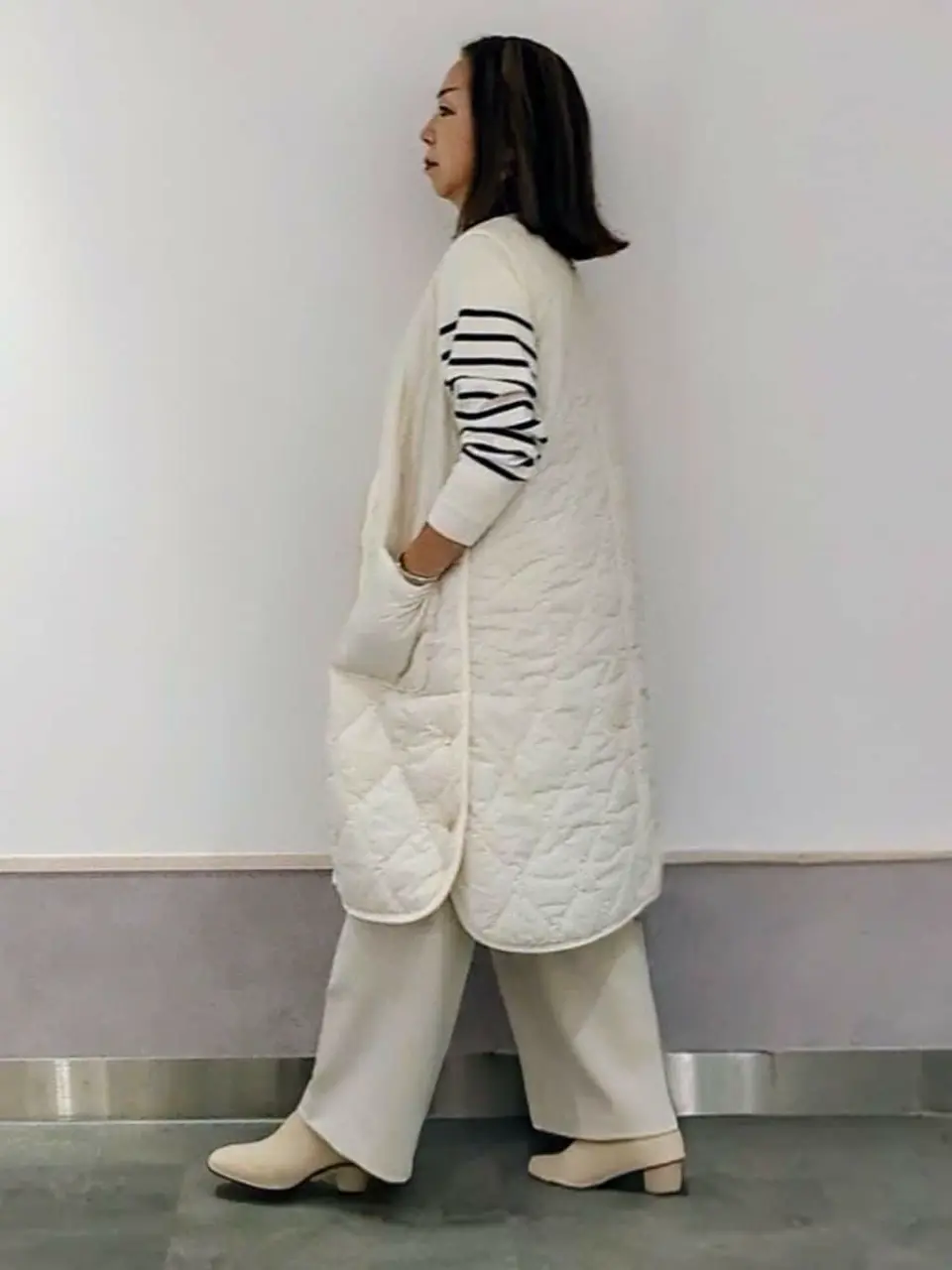 ONWARD CROSSET SELECT niwa コーディネート画像