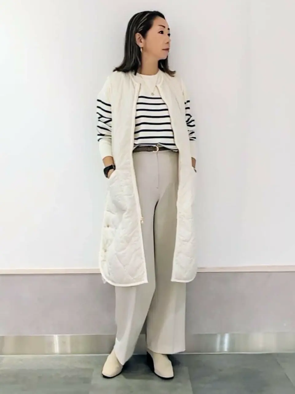 ONWARD CROSSET SELECT niwa コーディネート画像