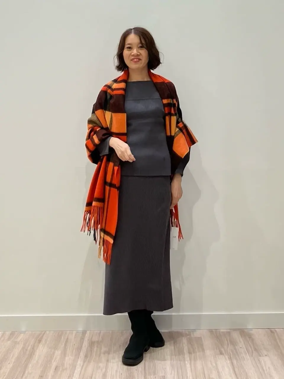 ONWARD CROSSET SELECT 林 コーディネート画像