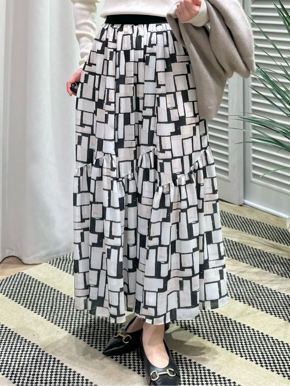 ONWARD CROSSET SELECT KURIYAMA コーディネート画像