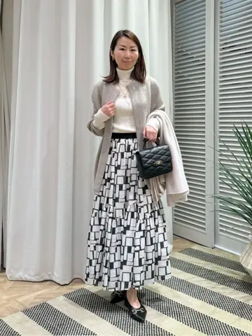 ONWARD CROSSET SELECT KURIYAMA コーディネート画像