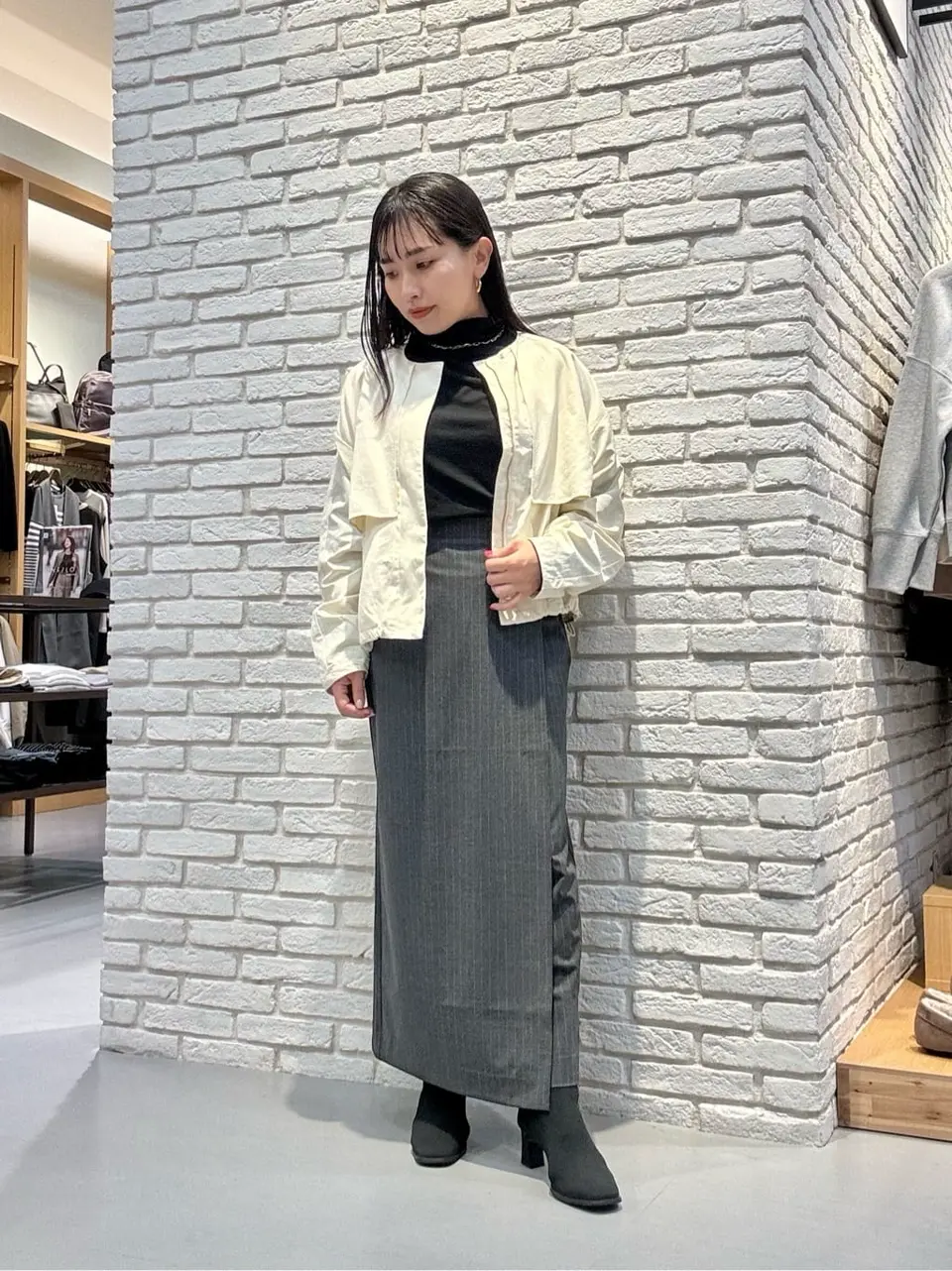 ONWARD CROSSET SELECT 服部 コーディネート画像