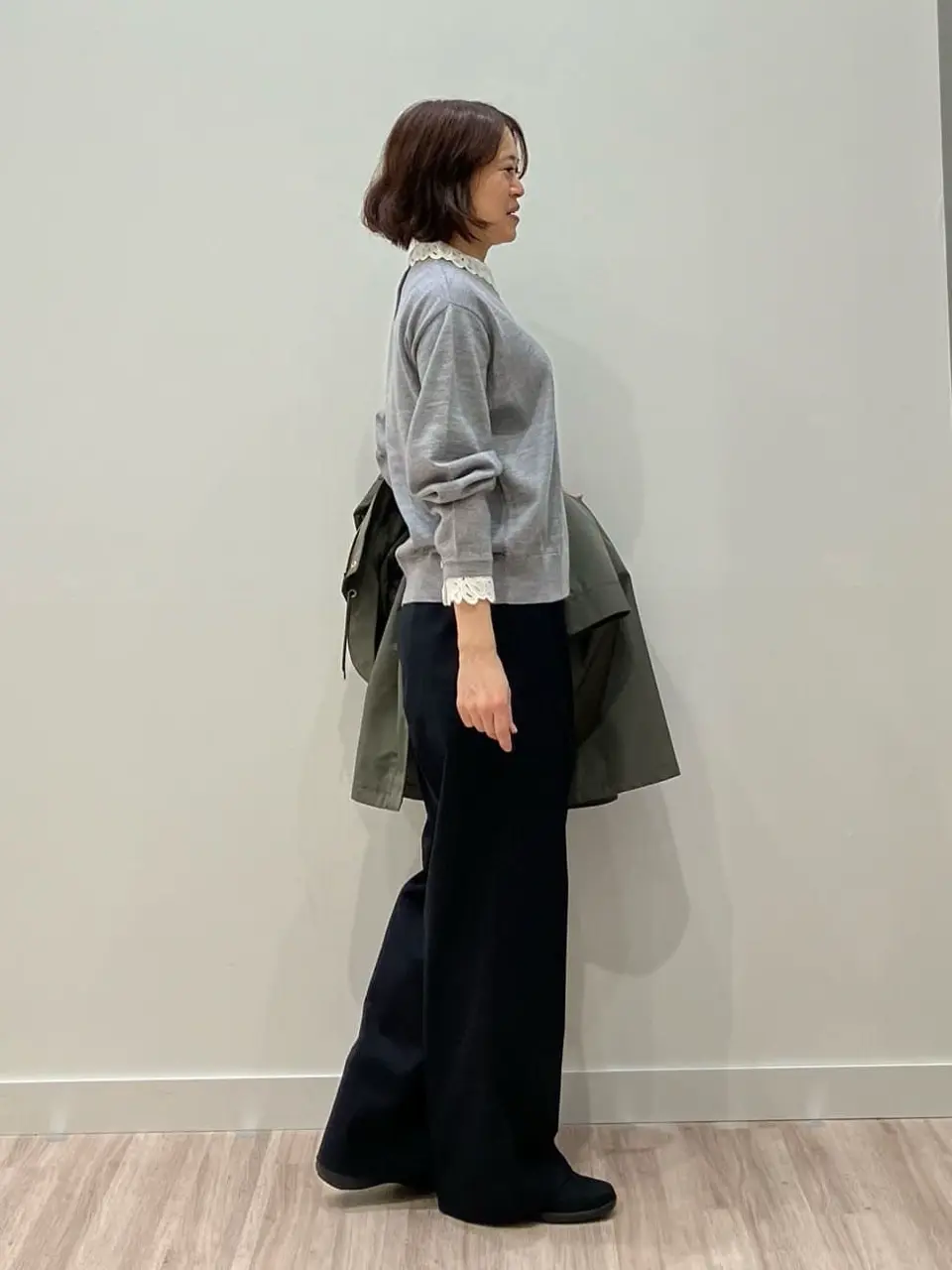 ONWARD CROSSET SELECT 林 コーディネート画像