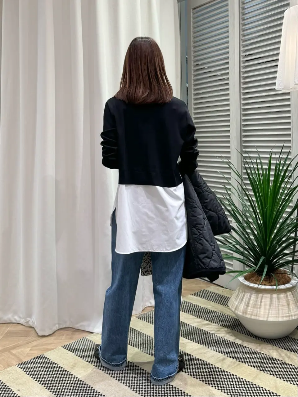 ONWARD CROSSET SELECT KURIYAMA コーディネート画像