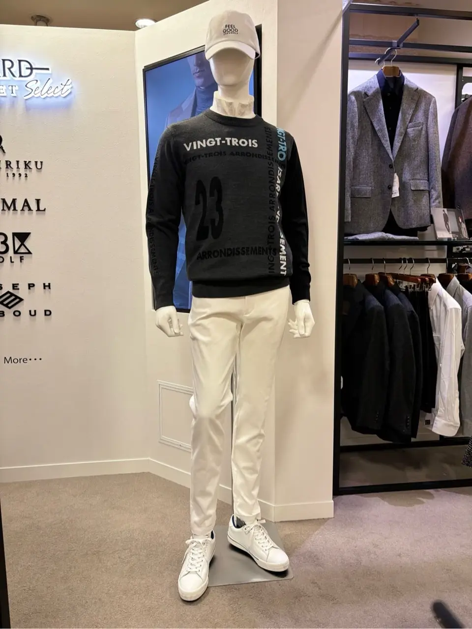 ONWARD CROSSET SELECT 天野 コーディネート画像