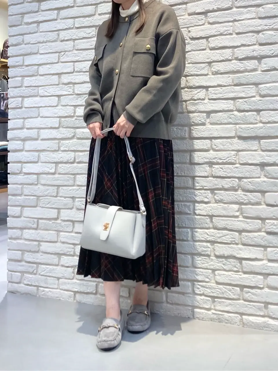 ONWARD CROSSET SELECT 檀 コーディネート画像