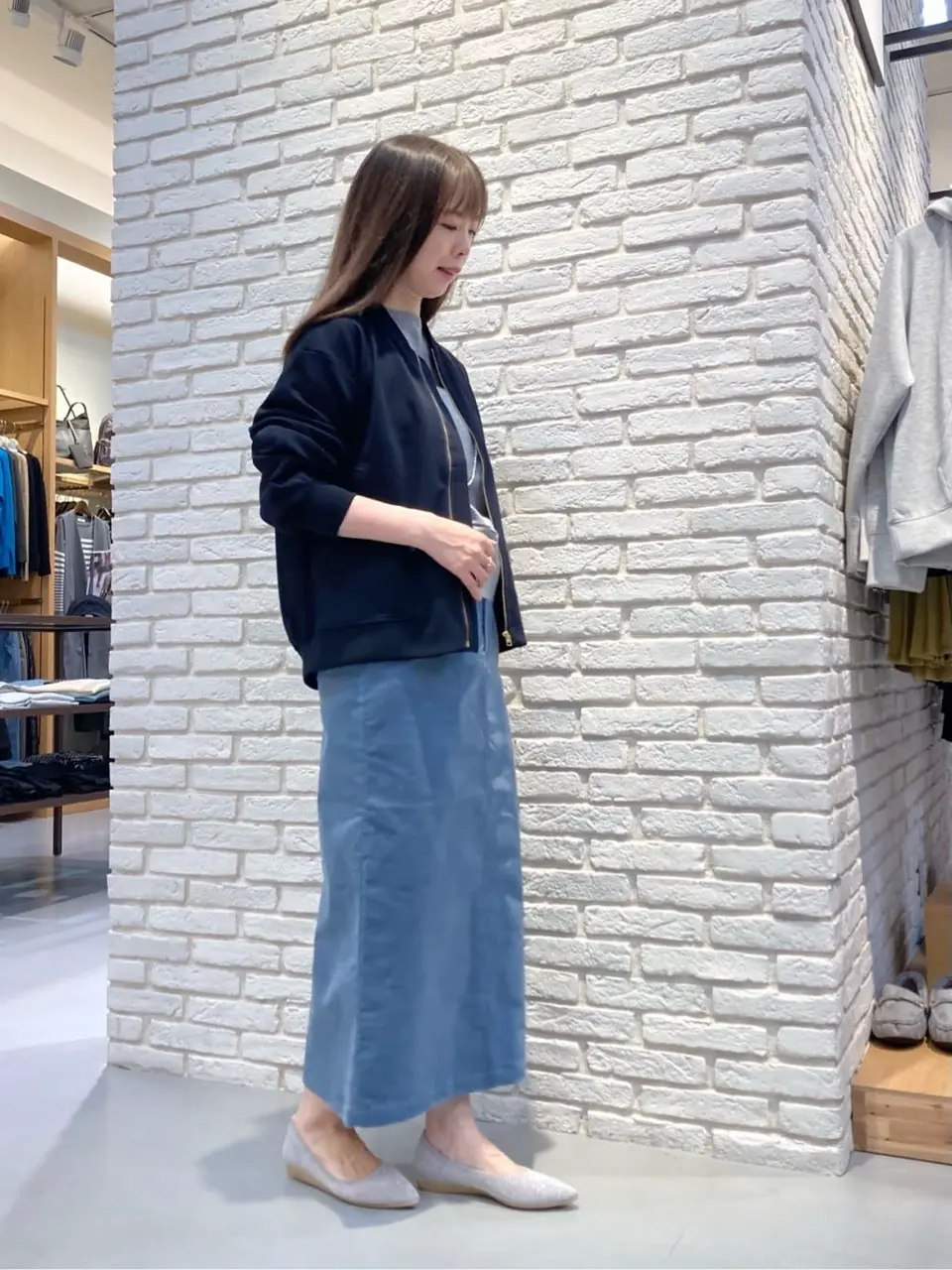 ONWARD CROSSET SELECT 檀 コーディネート画像