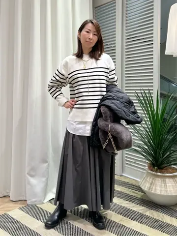 ONWARD CROSSET SELECT KURIYAMA コーディネート画像