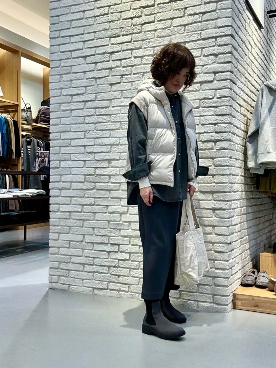 ONWARD CROSSET SELECT TSUKI コーディネート画像