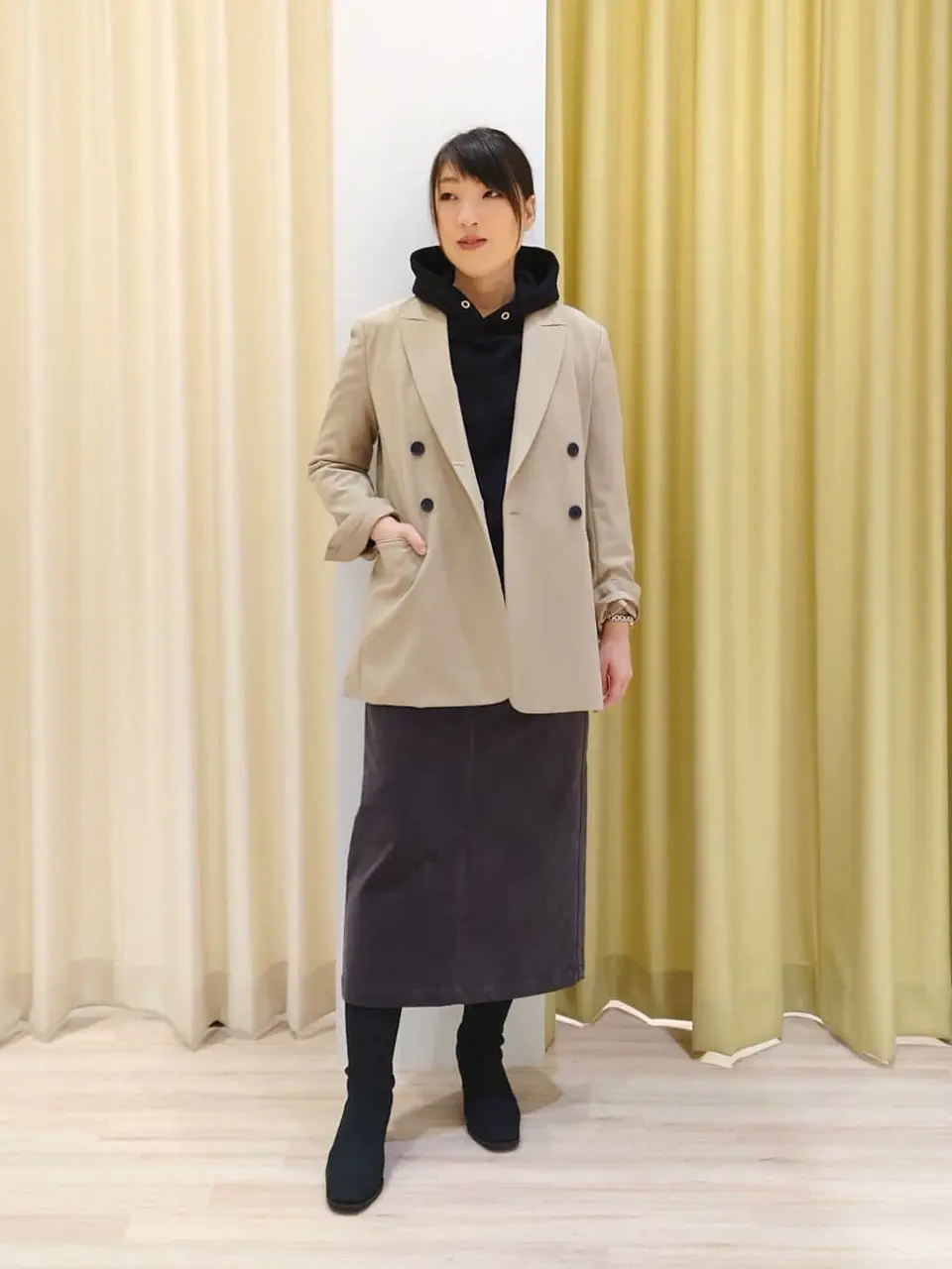 ONWARD CROSSET SELECT 岡 コーディネート画像