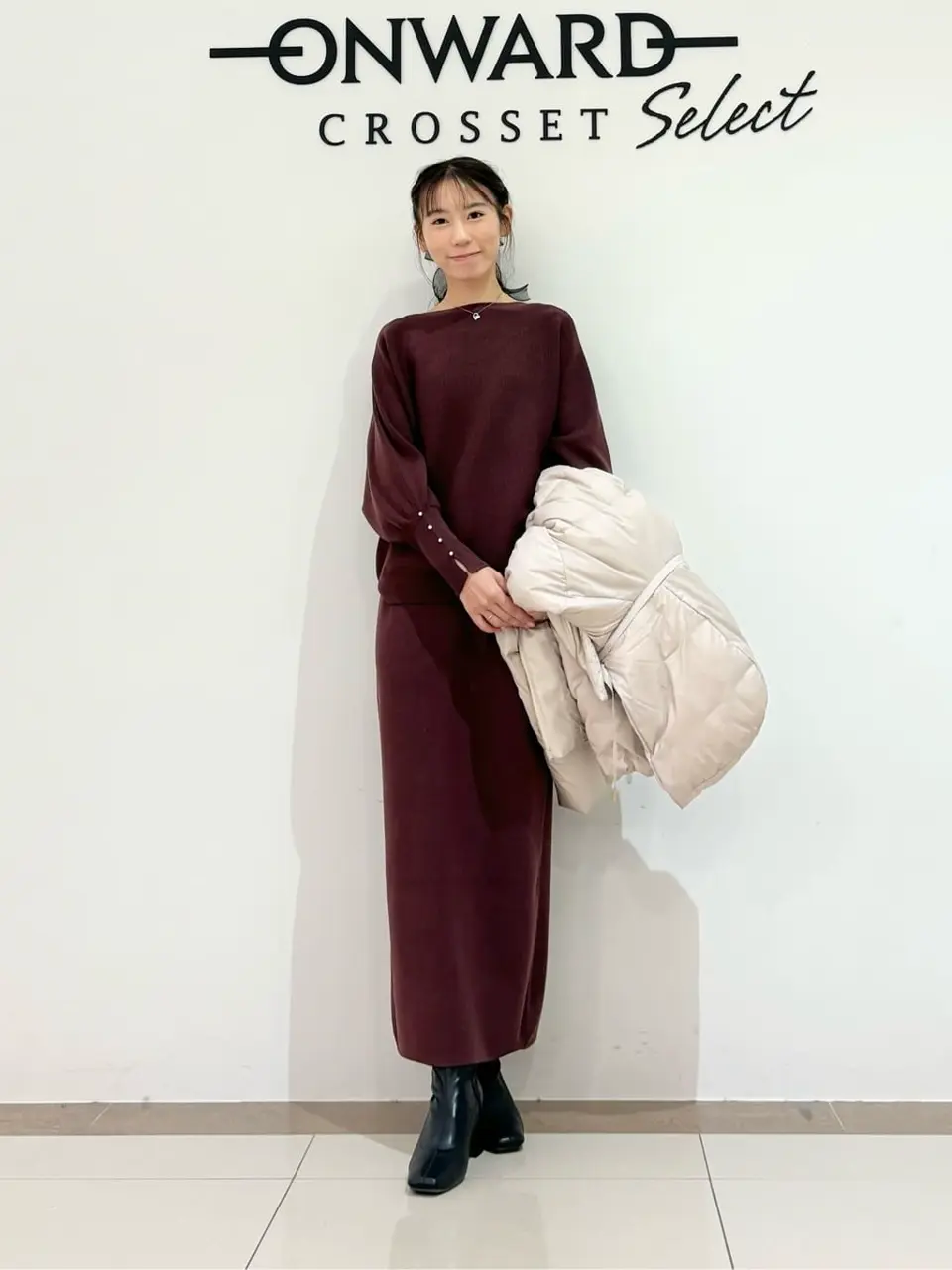 ONWARD CROSSET SELECT スタッフ コーディネート画像