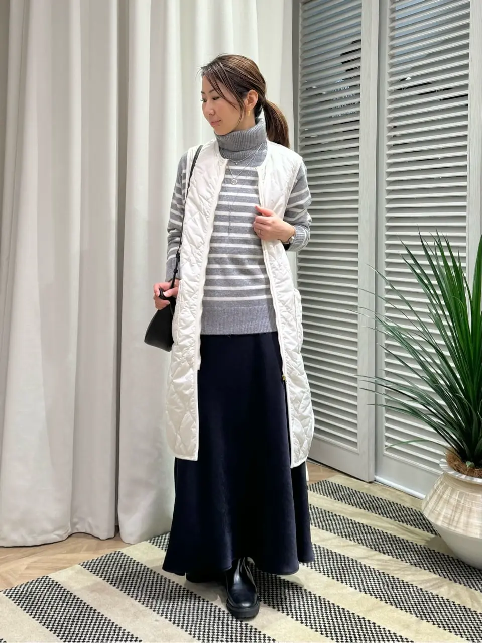 ONWARD CROSSET SELECT KURIYAMA コーディネート画像