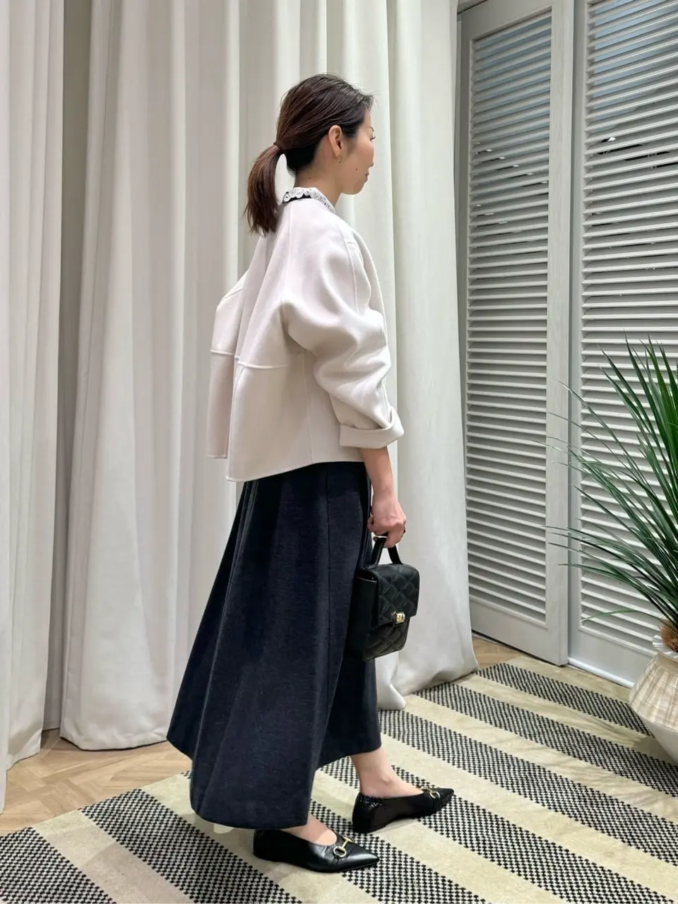 ONWARD CROSSET SELECT KURIYAMA コーディネート画像