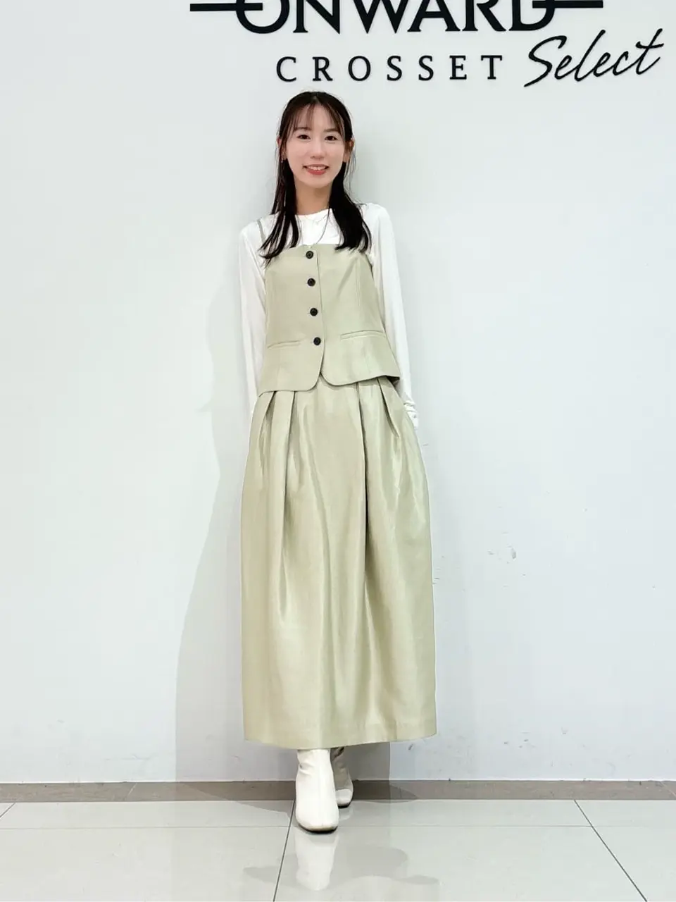  スタッフ コーディネート画像