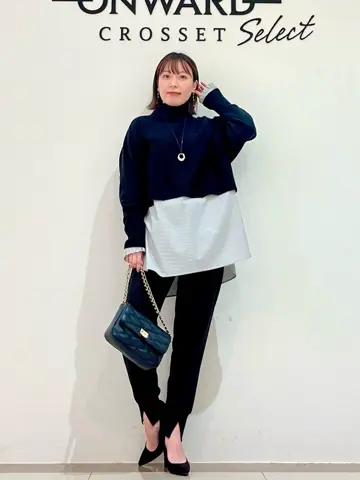 ONWARD CROSSET SELECT スタッフ コーディネート画像