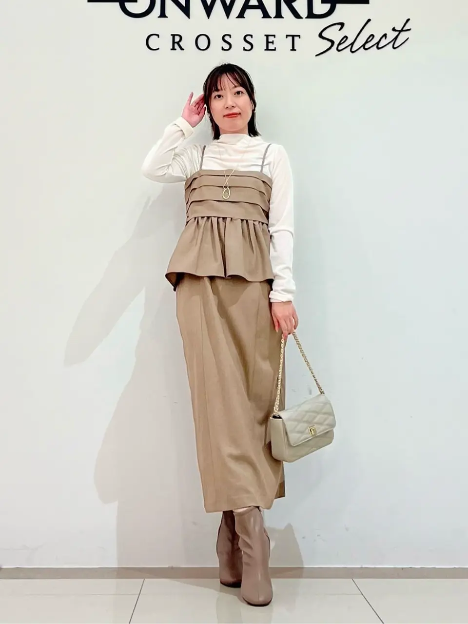 ONWARD CROSSET SELECT スタッフ コーディネート画像