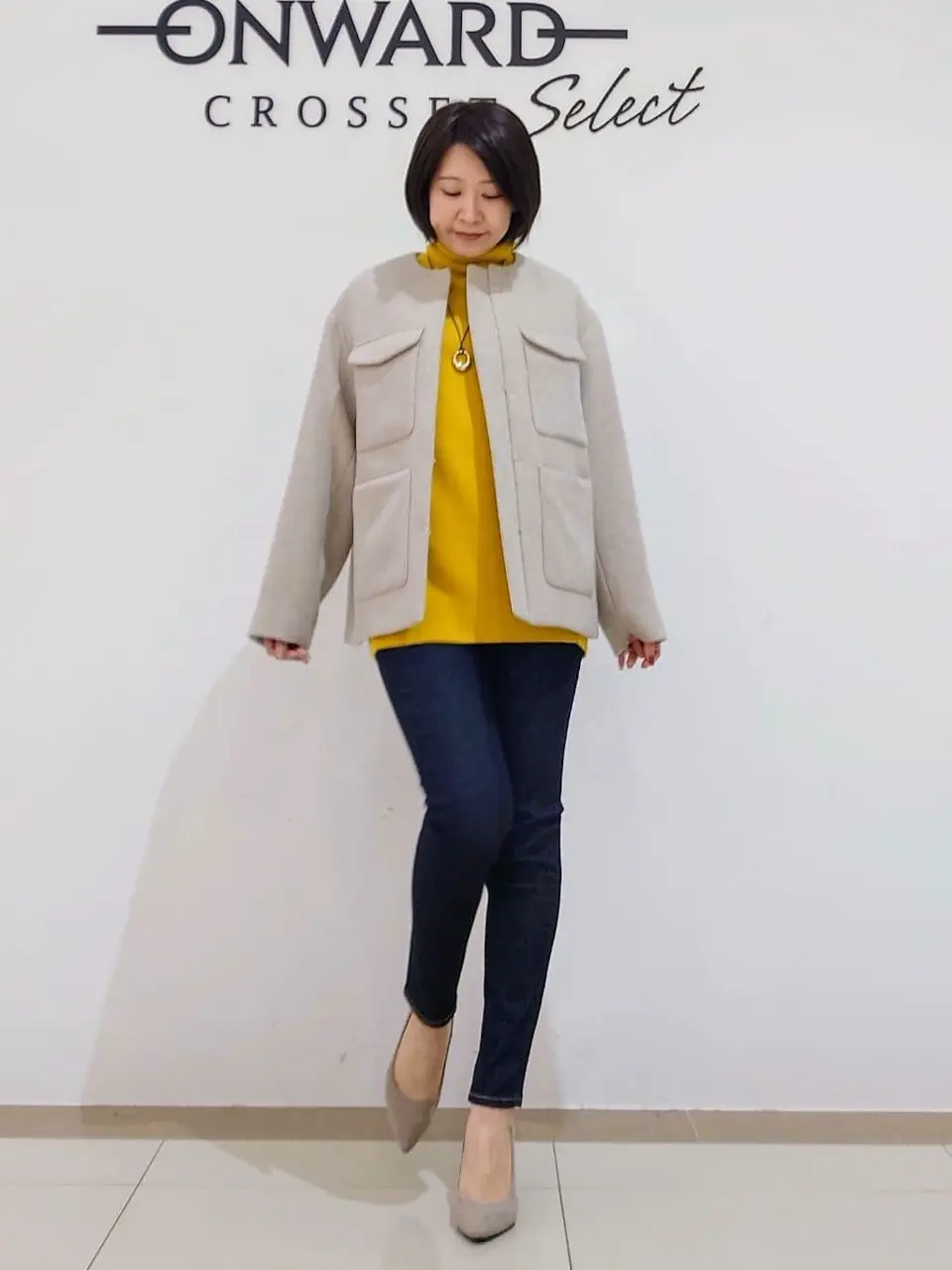 ONWARD CROSSET SELECT スタッフ コーディネート画像