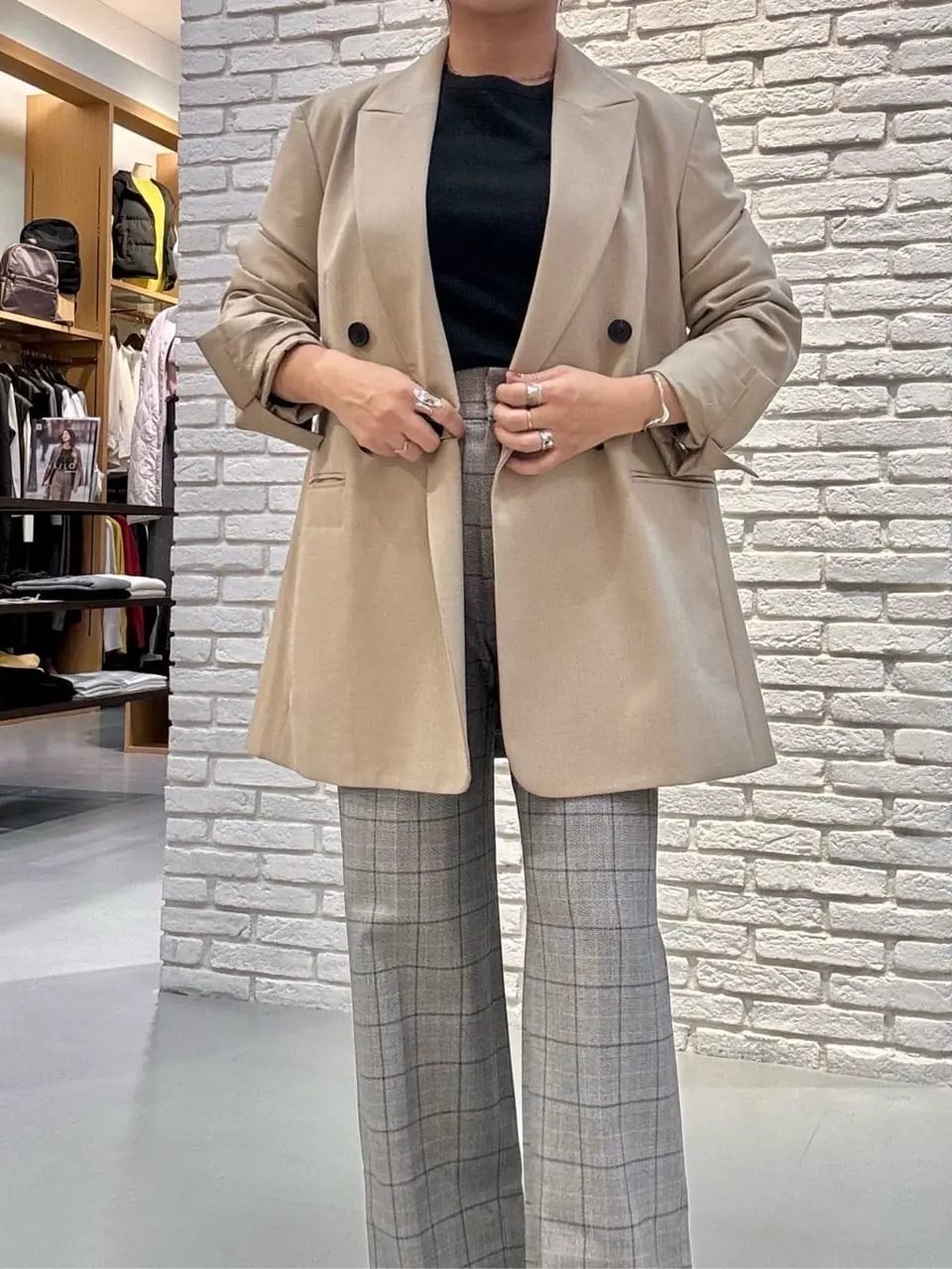 ONWARD CROSSET SELECT 服部 コーディネート画像