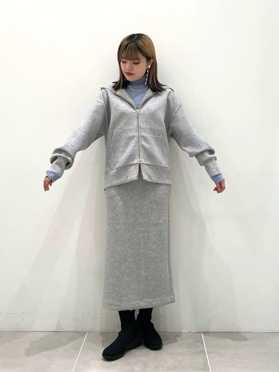 ONWARD CROSSET SELECT erika コーディネート画像