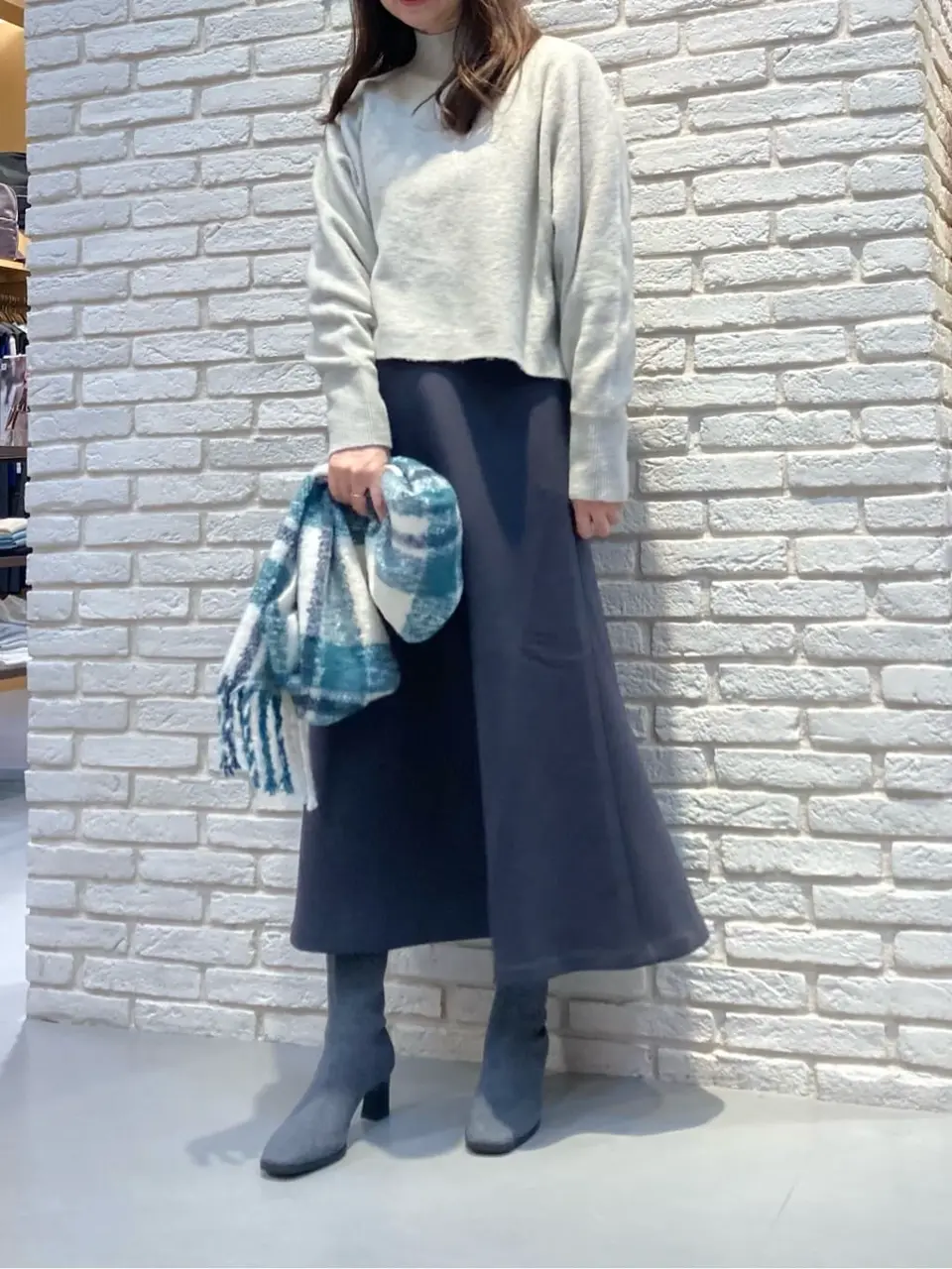 ONWARD CROSSET SELECT 檀 コーディネート画像