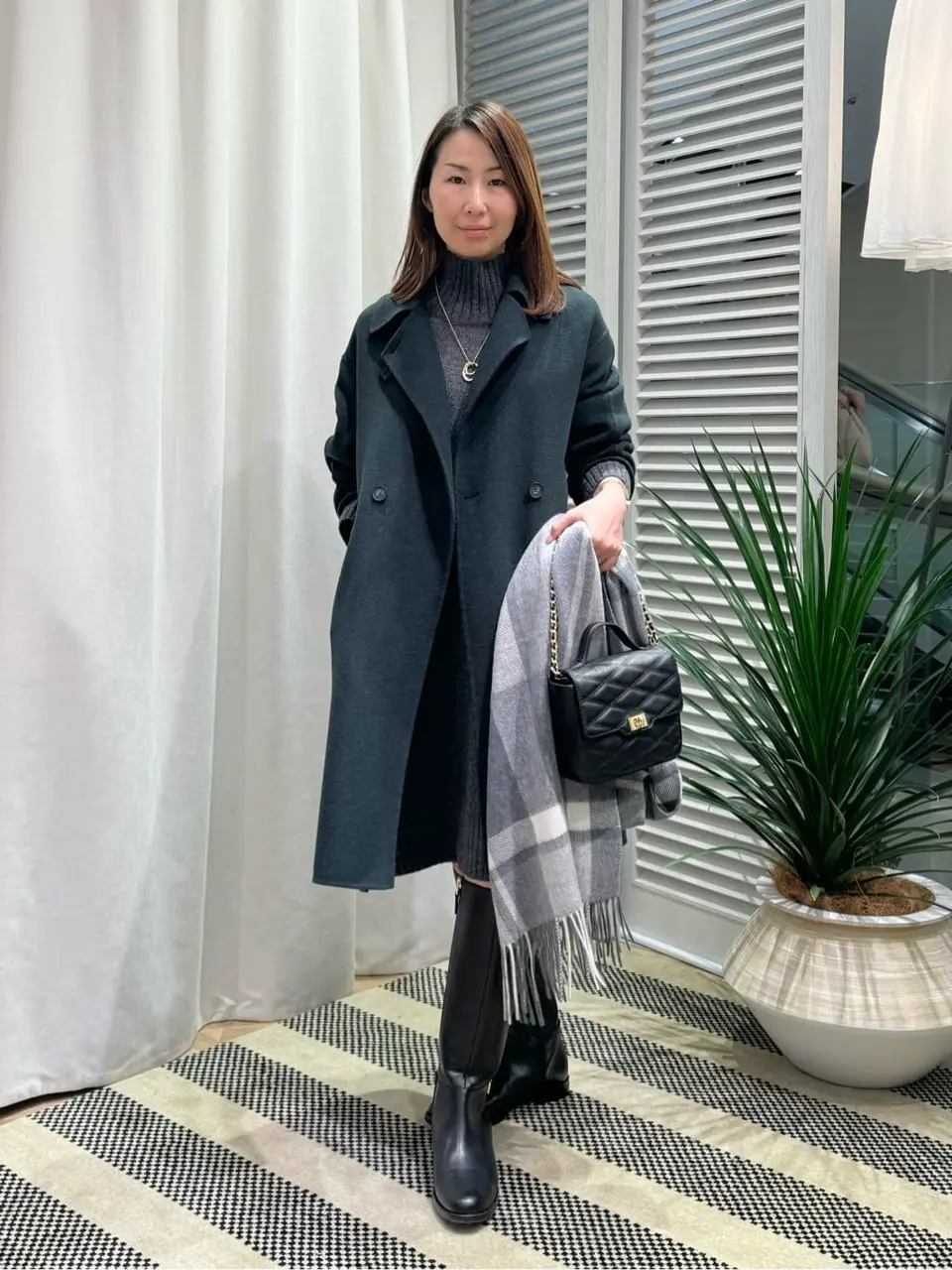 ONWARD CROSSET SELECT KURIYAMA コーディネート画像