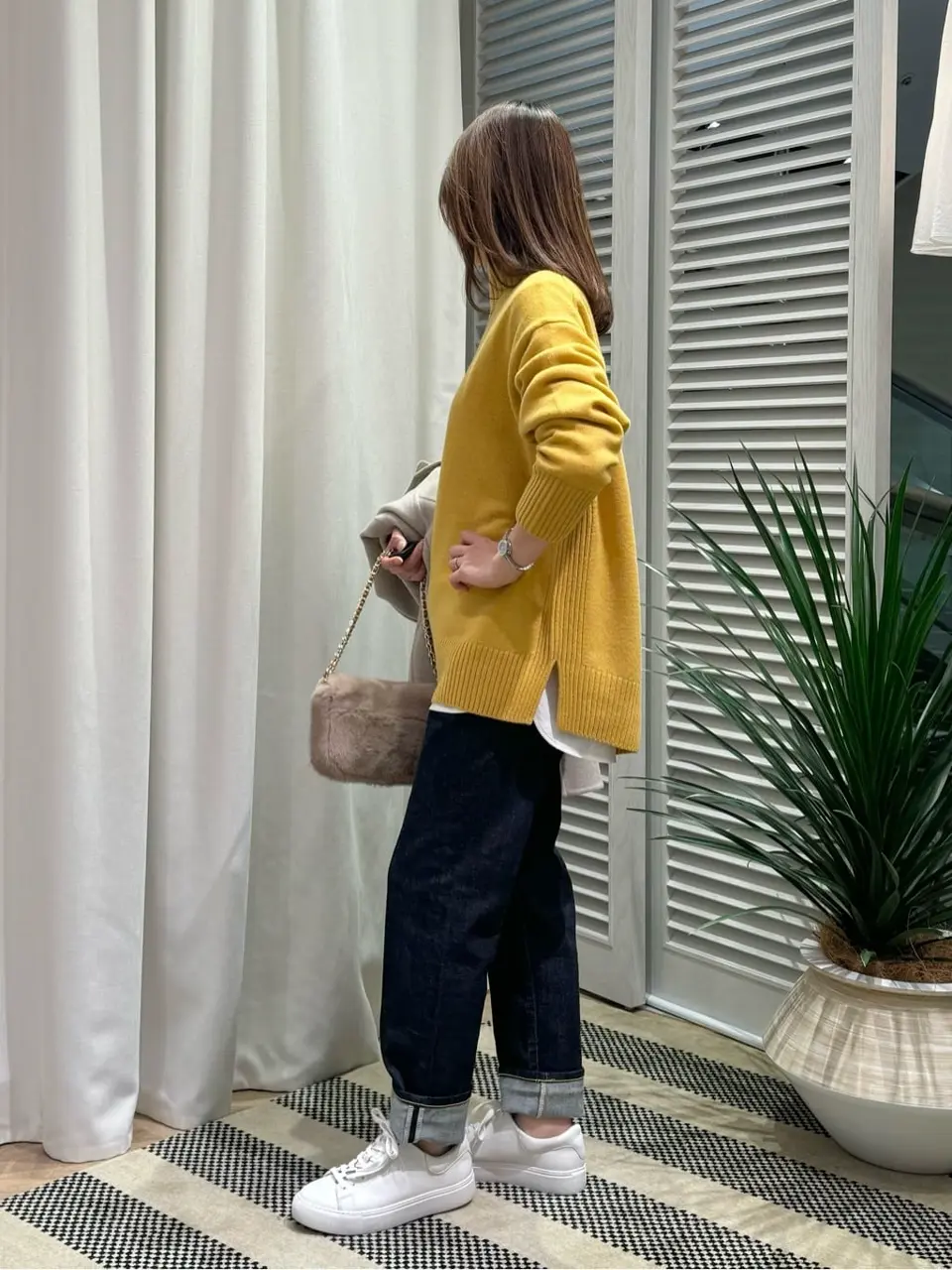 ONWARD CROSSET SELECT KURIYAMA コーディネート画像