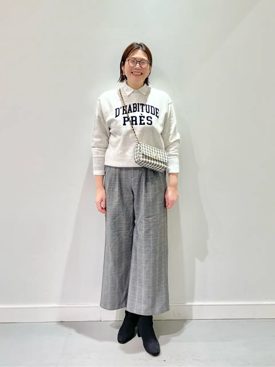 ONWARD CROSSET SELECT 林 コーディネート画像