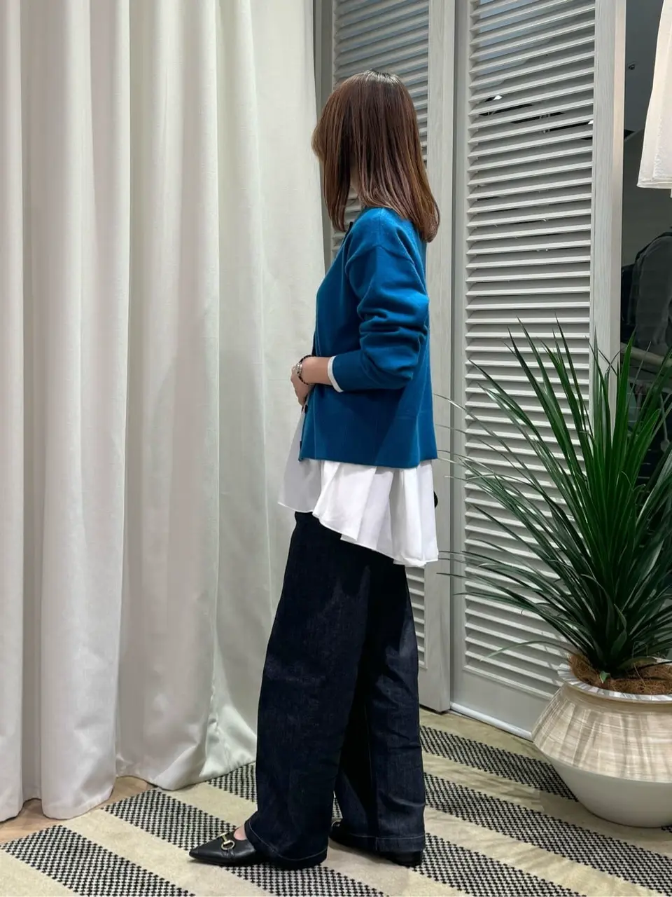 ONWARD CROSSET SELECT KURIYAMA コーディネート画像