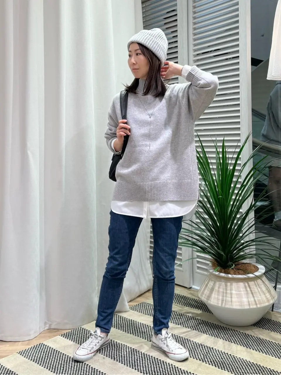 ONWARD CROSSET SELECT KURIYAMA コーディネート画像