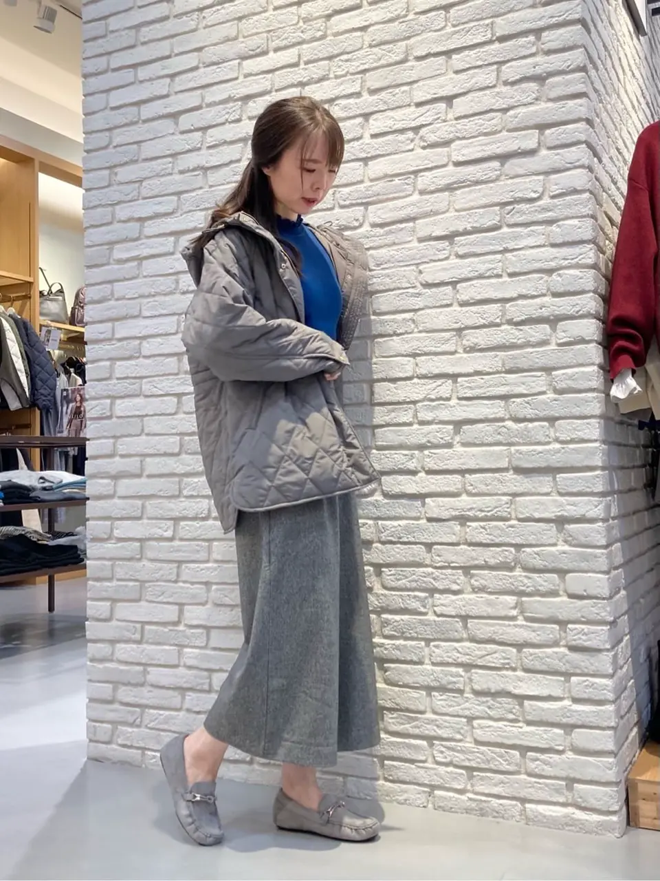 ONWARD CROSSET SELECT 檀 コーディネート画像