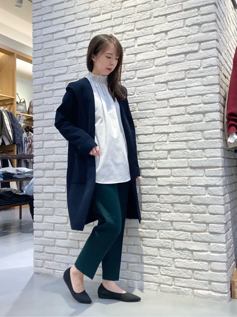 ONWARD CROSSET SELECT 檀 コーディネート画像