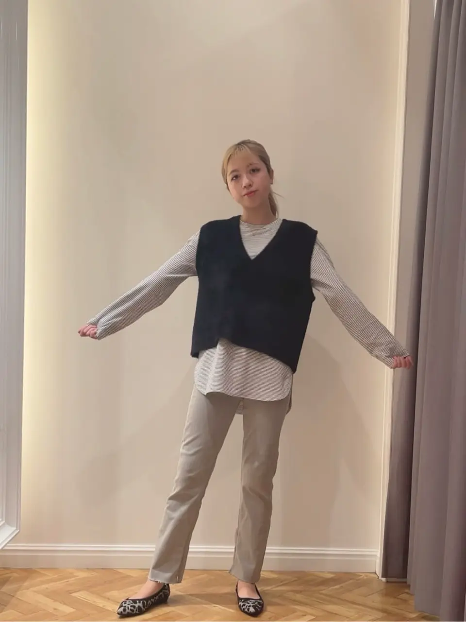 ONWARD CROSSET SELECT 椎名 コーディネート画像