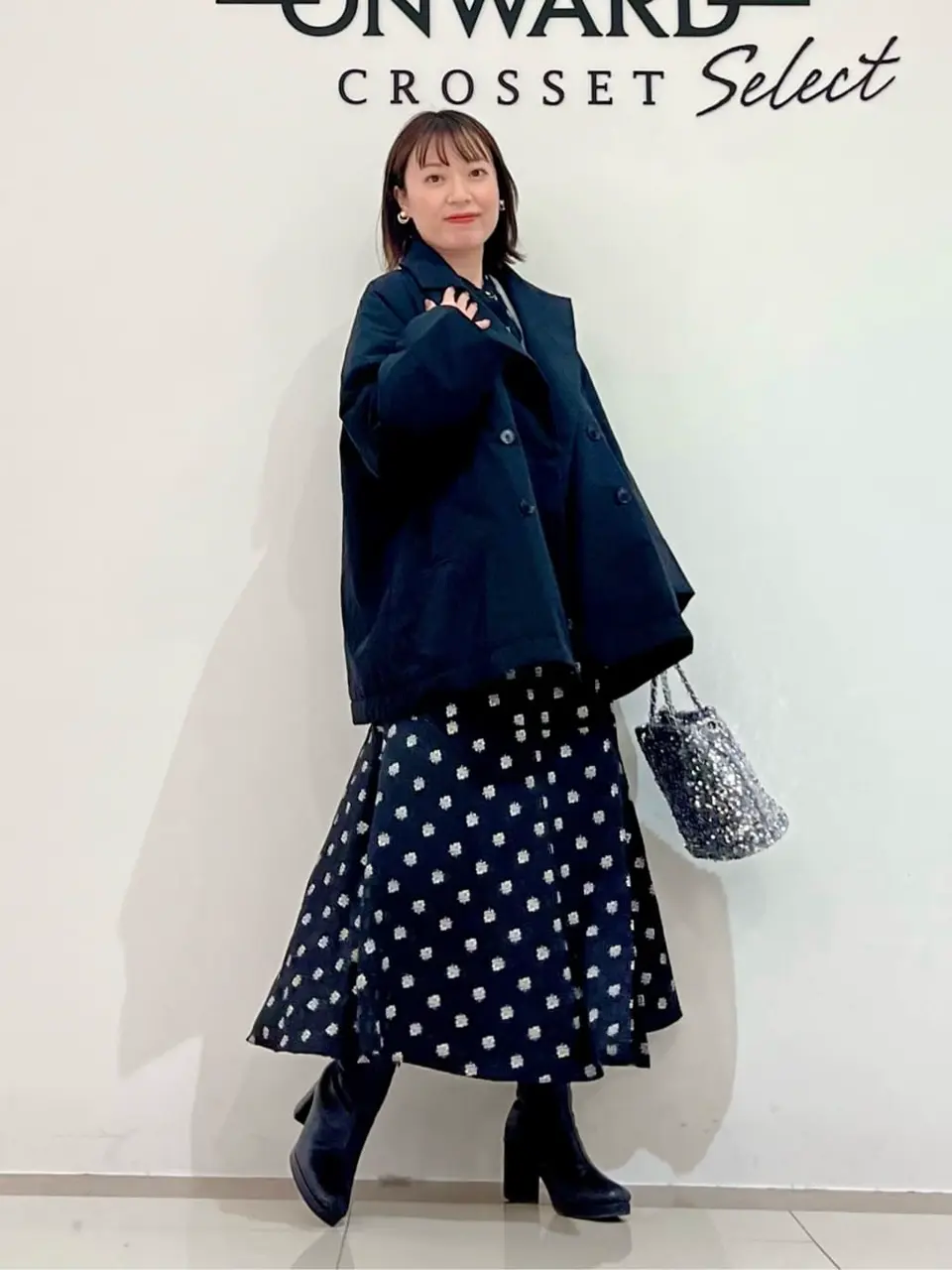 ONWARD CROSSET SELECT スタッフ コーディネート画像