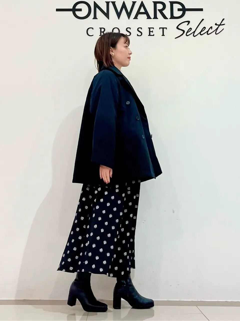 ONWARD CROSSET SELECT スタッフ コーディネート画像