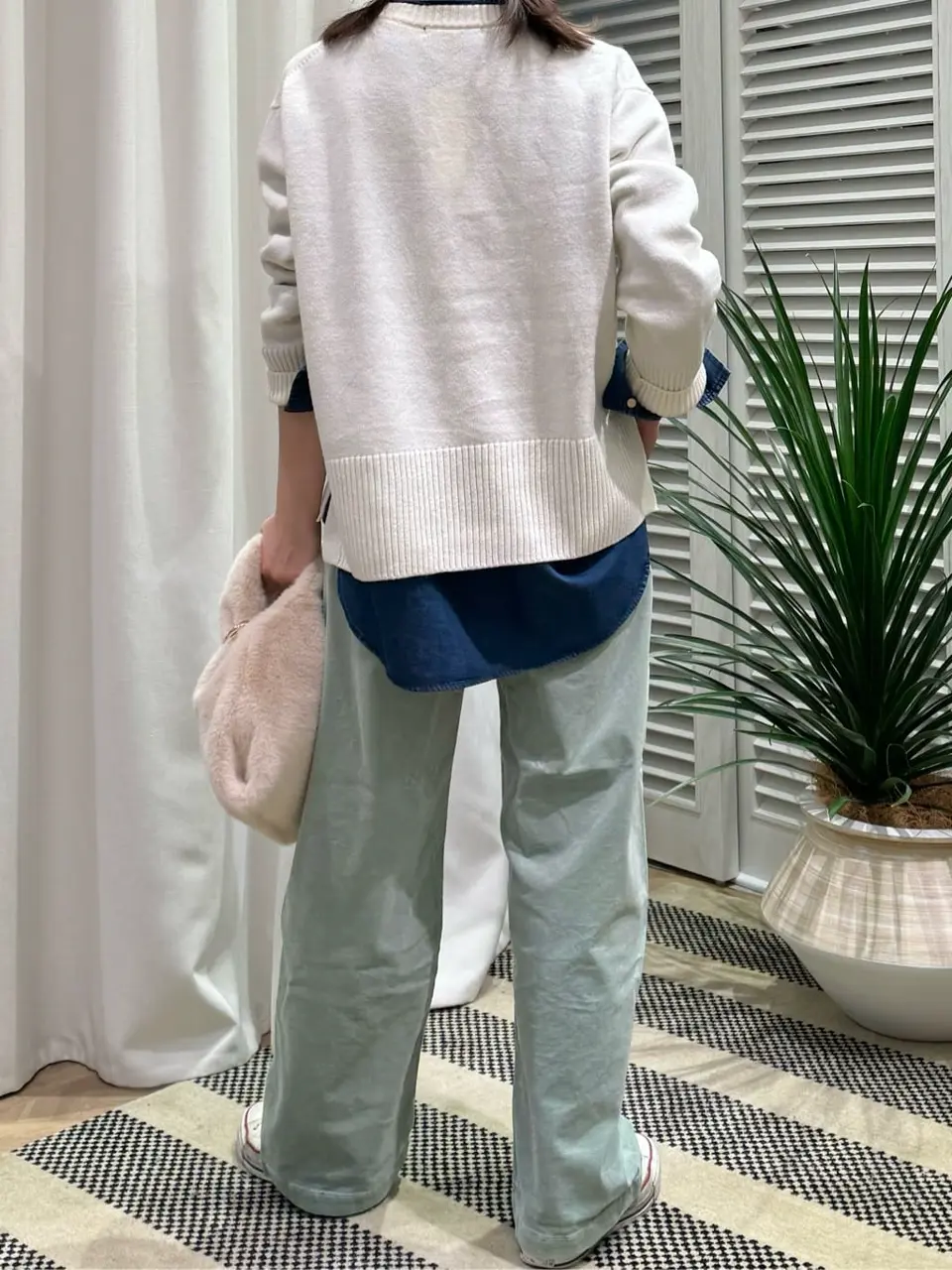 ONWARD CROSSET SELECT KURIYAMA コーディネート画像