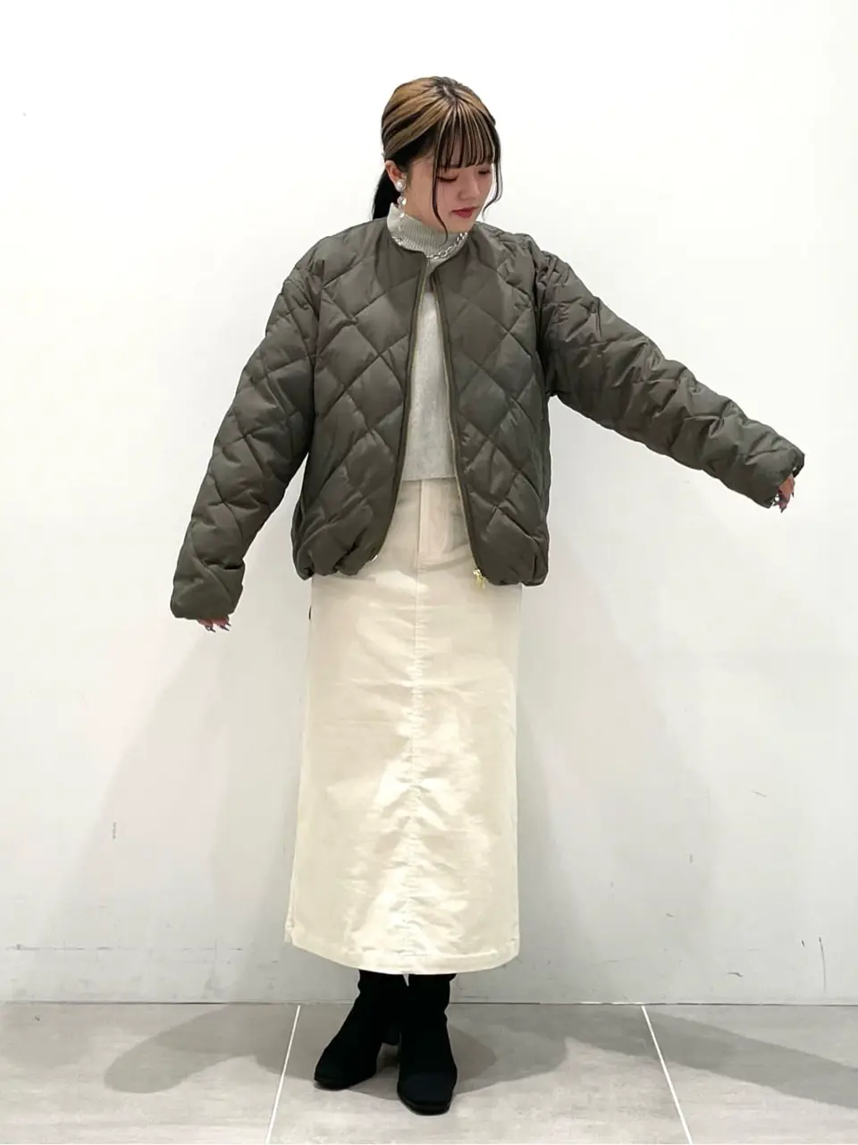 ONWARD CROSSET SELECT erika コーディネート画像