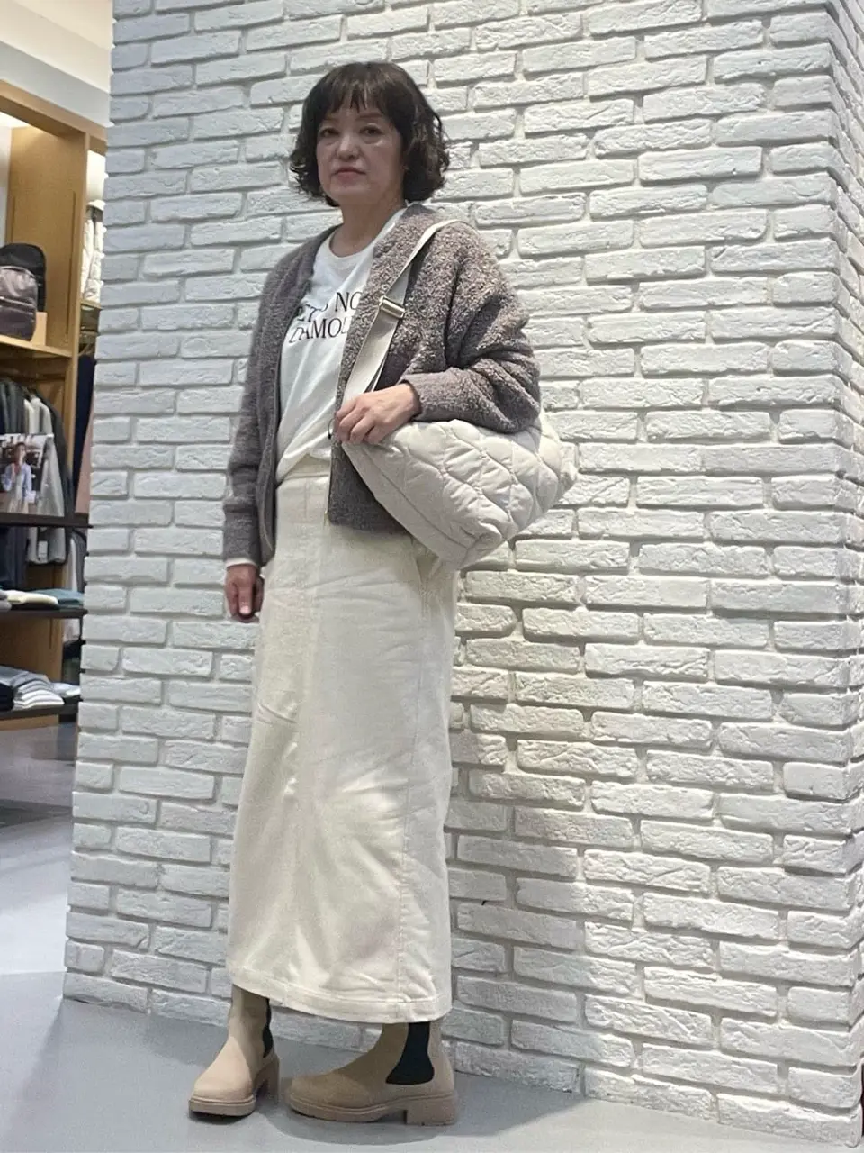 ONWARD CROSSET SELECT TSUKI コーディネート画像