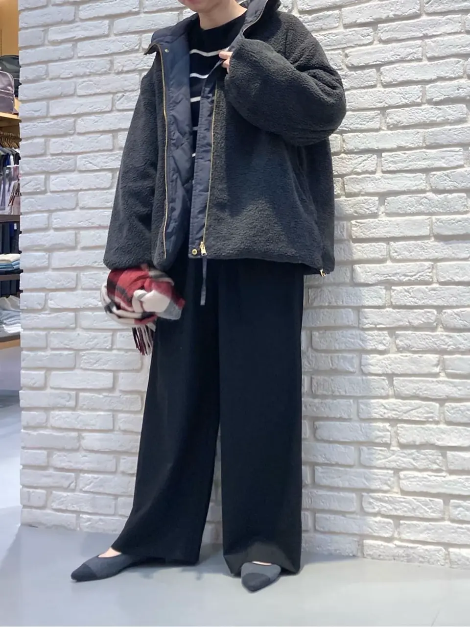 ONWARD CROSSET SELECT 檀 コーディネート画像