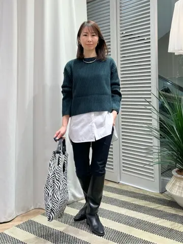 ONWARD CROSSET SELECT KURIYAMA コーディネート画像