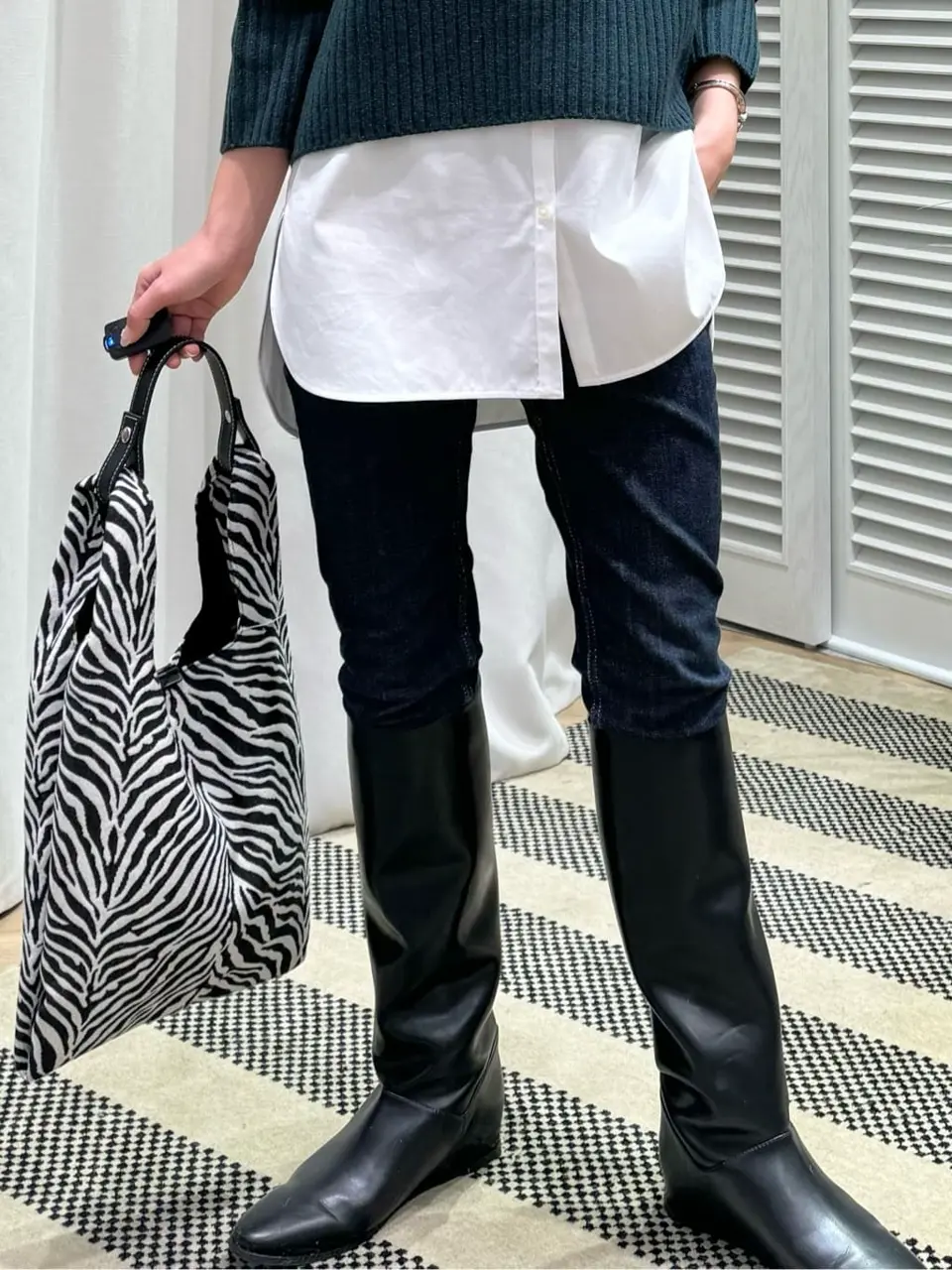 ONWARD CROSSET SELECT KURIYAMA コーディネート画像