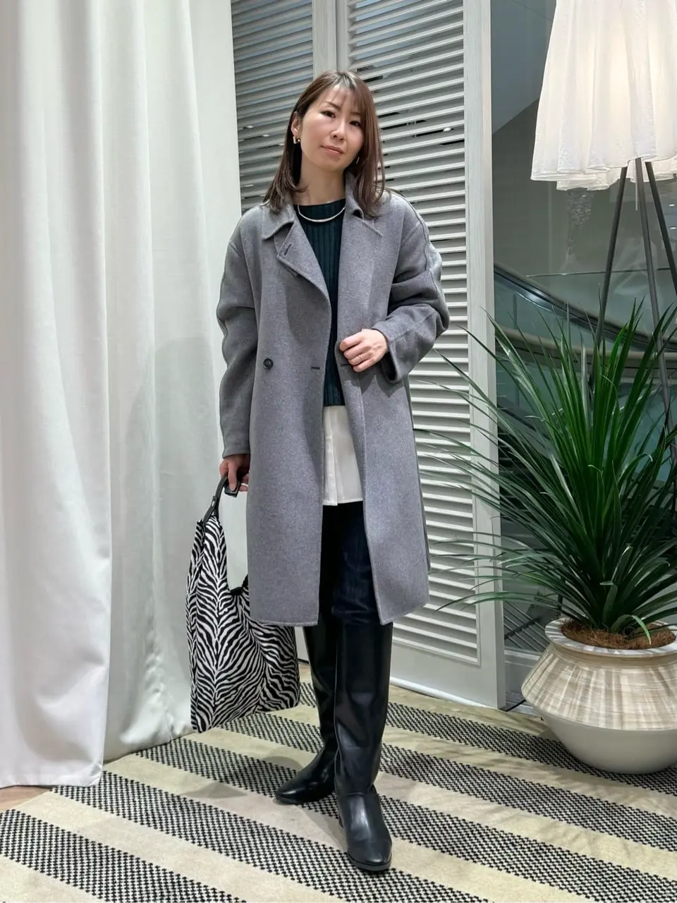 ONWARD CROSSET SELECT KURIYAMA コーディネート画像