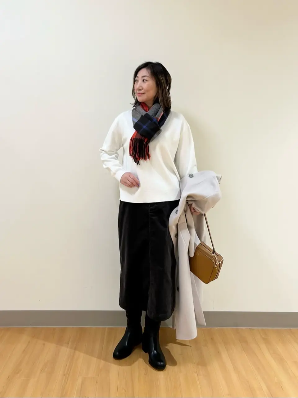 ONWARD CROSSET SELECT TAKI コーディネート画像