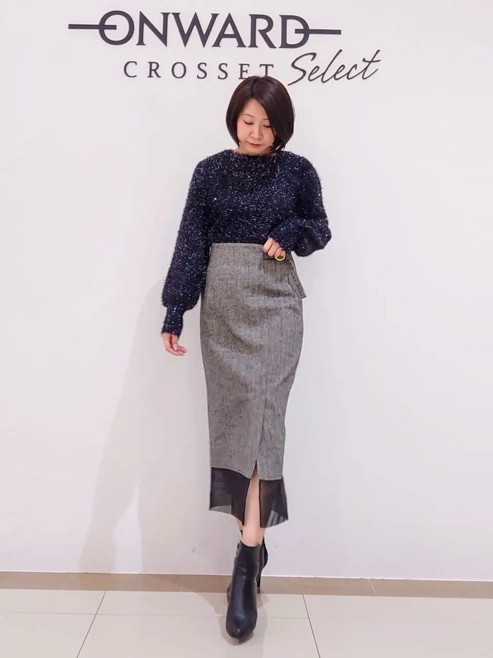 ONWARD CROSSET SELECT スタッフ コーディネート画像