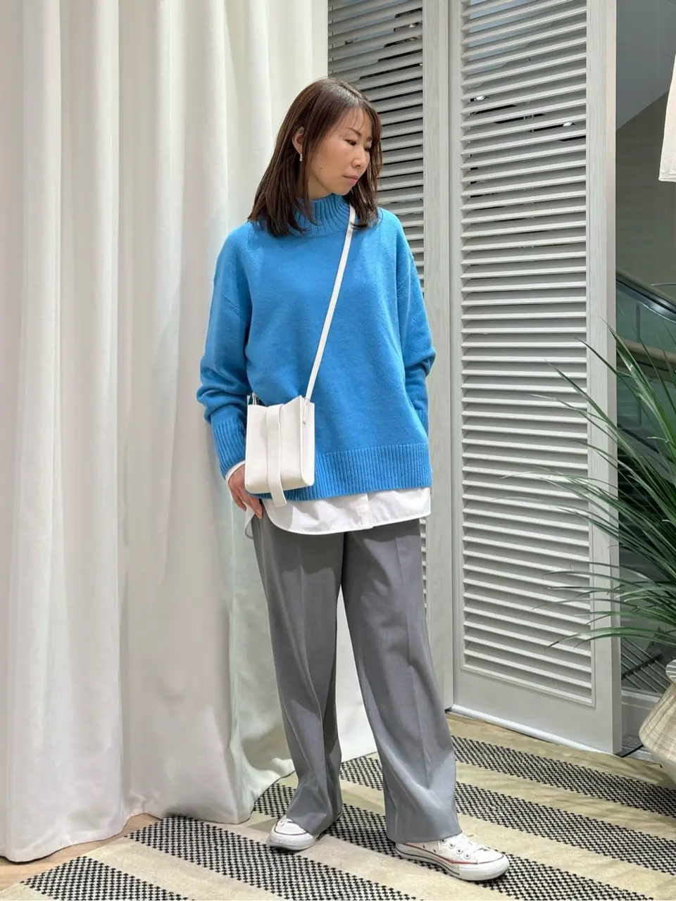 ONWARD CROSSET SELECT KURIYAMA コーディネート画像