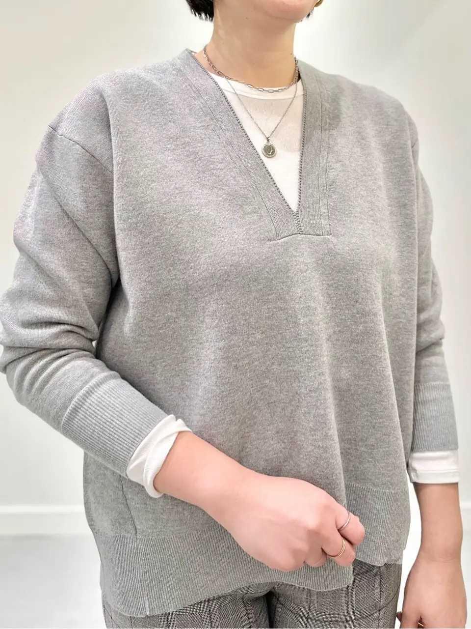 ONWARD CROSSET SELECT 林 コーディネート画像