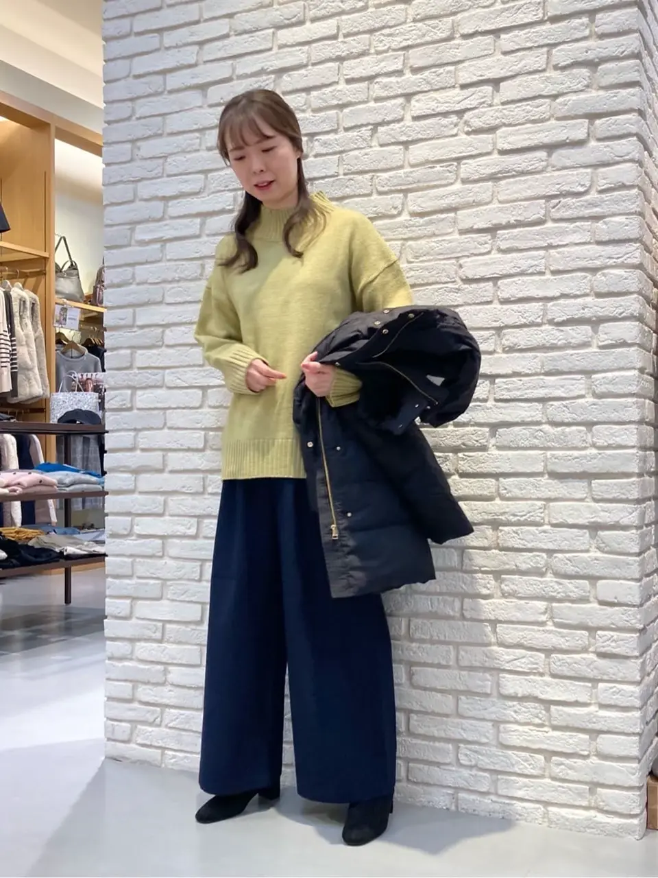 ONWARD CROSSET SELECT 檀 コーディネート画像