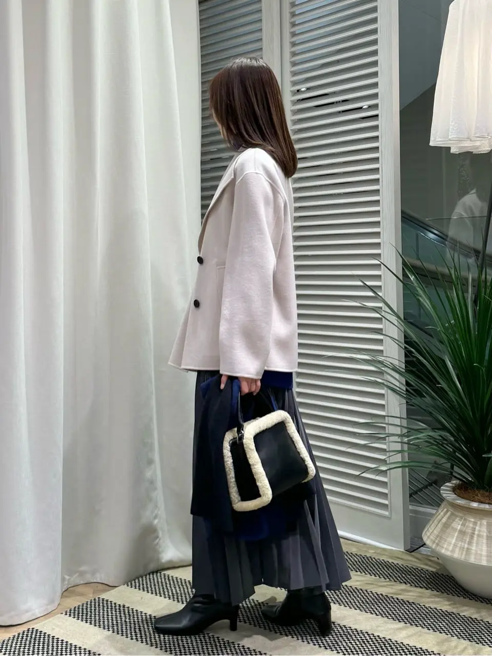 ONWARD CROSSET SELECT KURIYAMA コーディネート画像