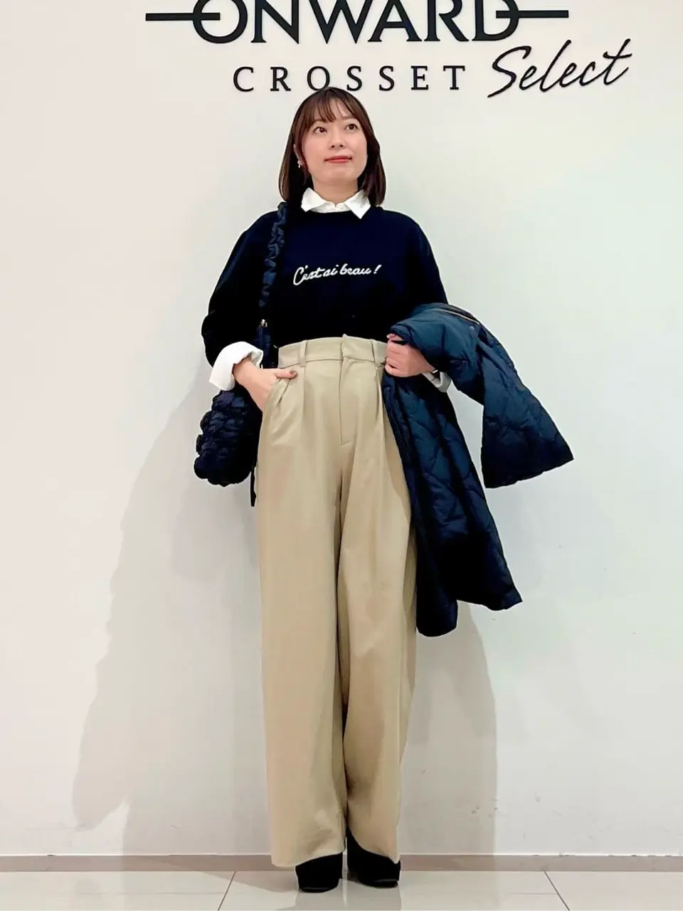 ONWARD CROSSET SELECT スタッフ コーディネート画像