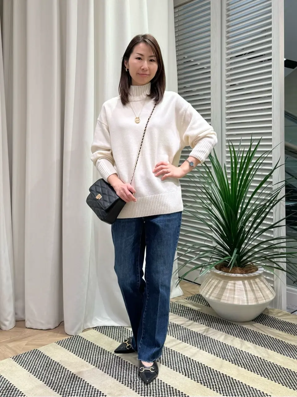 ONWARD CROSSET SELECT KURIYAMA コーディネート画像